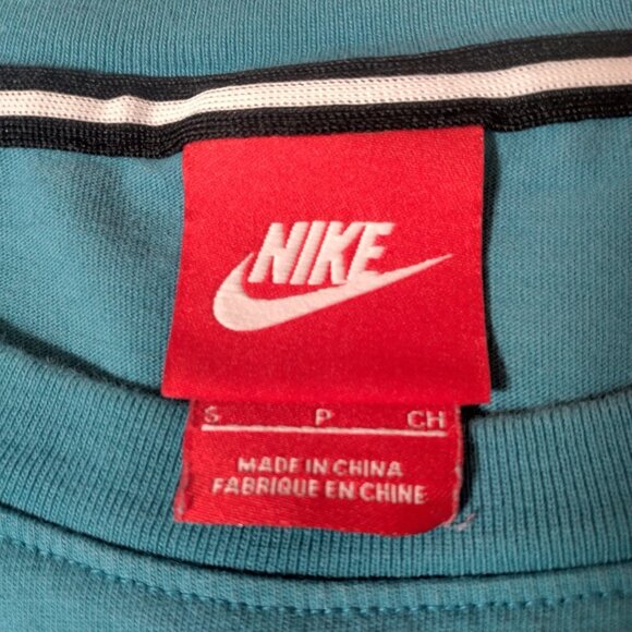 Nike Just Do It Shirt Women S Blue 1995 Rerto Sports Jersey Athletic Blokecore - Picture 8 of 9